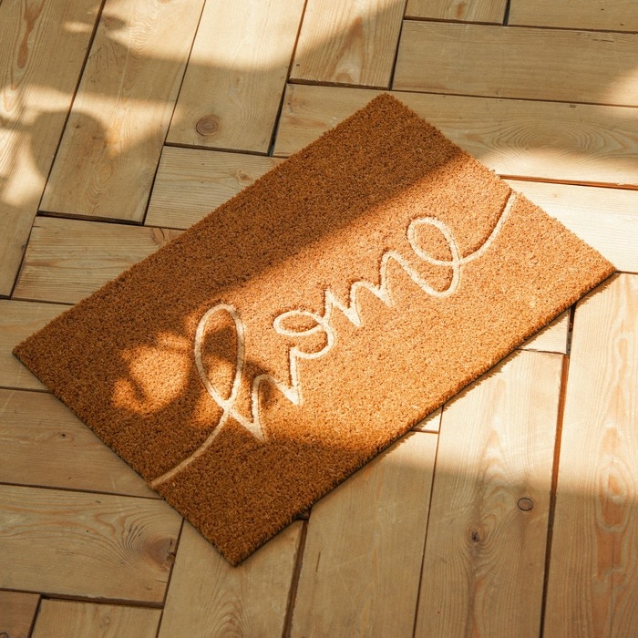 Коврик придверный SL Home, 40&times;60 см, кокосовое волокно