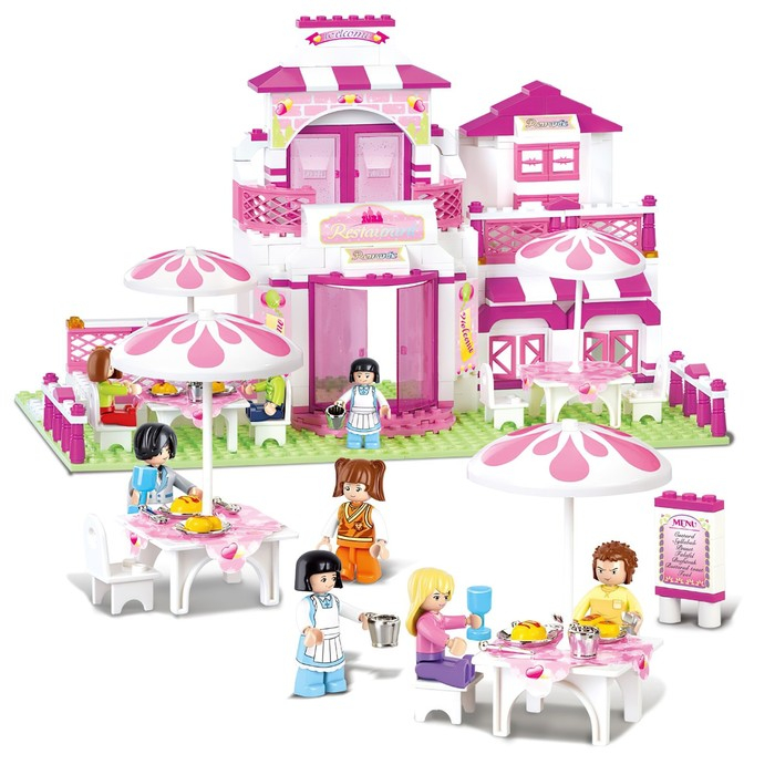 Конструктор «Розовая мечта: домик», 306 деталей Конструктор «Розовая мечта: домик», 306 деталей