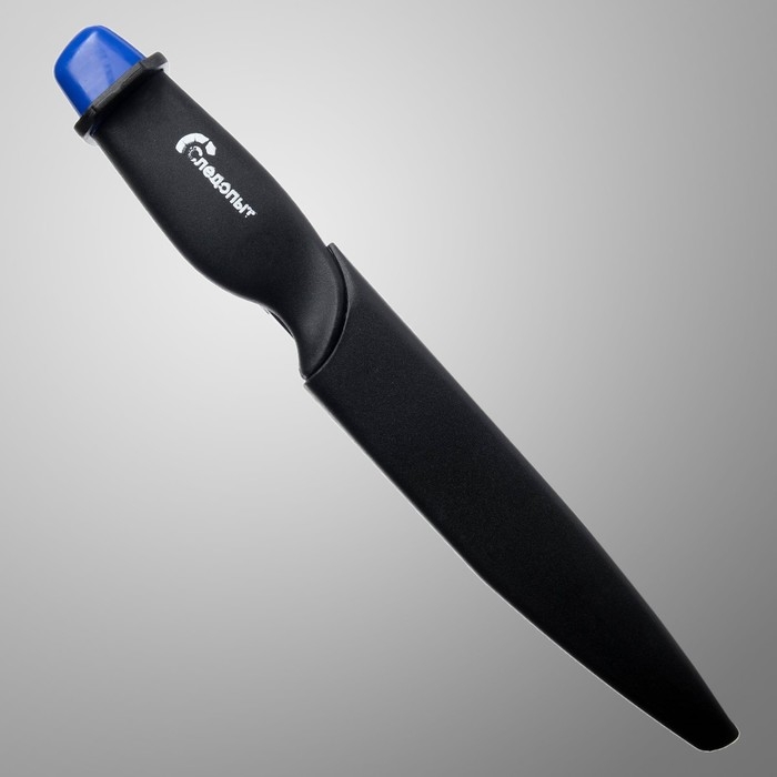 Нож разделочный  Нож разделочный "Следопыт" нетонущий, с чехлом, 13,5 см