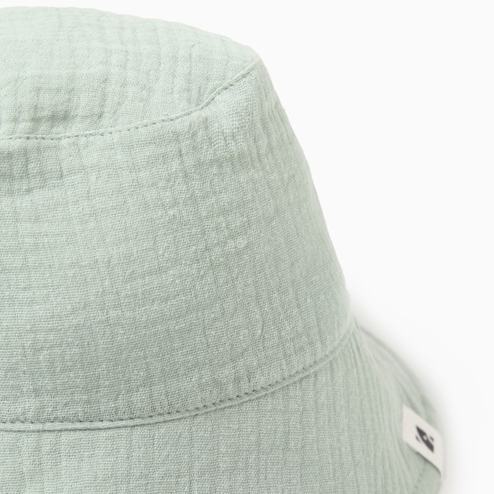 Панама детская, цвет мятный, размер 50 Панама детская, цвет мятный, размер 50
