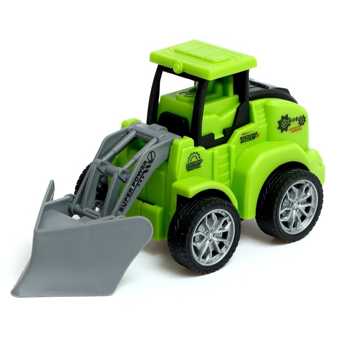 Трактор инерционный «Строитель», МИКС Трактор инерционный «Строитель», МИКС