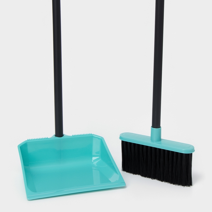 Щётка для пола с совком «Практик», цвет МИКС Щётка для пола с совком «Практик», цвет МИКС