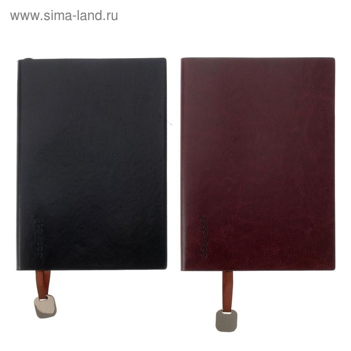 Ежедневник недатированный А6+,116 листов в клетку, обложка ПВХ ЛАЙТ, тонированный срез, МИКС Ежедневник недатированный А6+,116 листов в клетку, обложка ПВХ ЛАЙТ, тонированный срез, МИКС