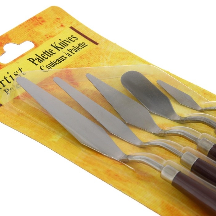 Набор мастихинов для художника, 5 предметов (1, 2, 3, 4, 5) Набор мастихинов для художника, 5 предметов (1, 2, 3, 4, 5)