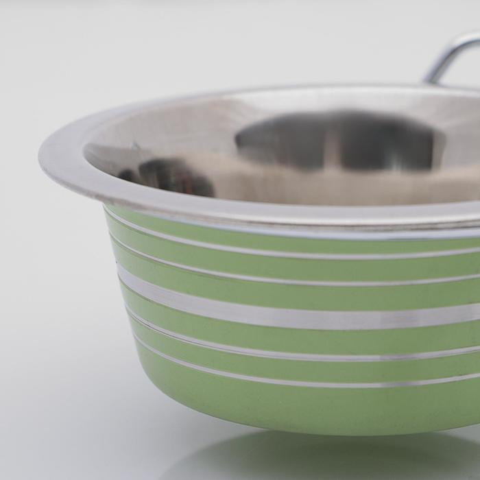 Набор из 2 цветных мисок на подставке, 2 х 225 мл Набор из 2 цветных мисок на подставке, 2 х 225 мл