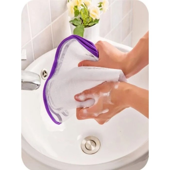 Сетка для глажения 40×60см, цвет белый