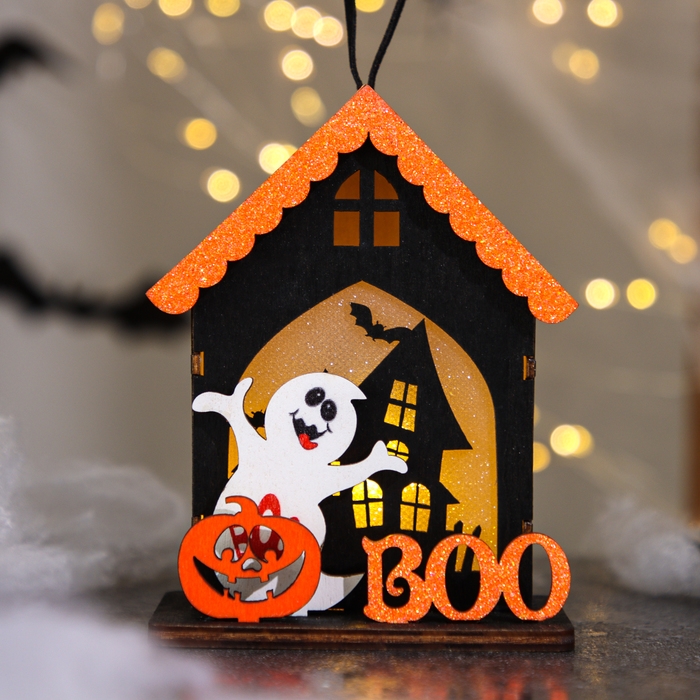 Декор с подсветокй «Дом ужасов», 6 × 9 × 12,5 см Декор с подсветокй «Дом ужасов», 6 × 9 × 12,5 см