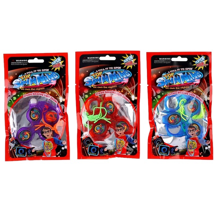 Вертушка для детей &laquo;Бумеранг&raquo;, световая, цвета МИКС