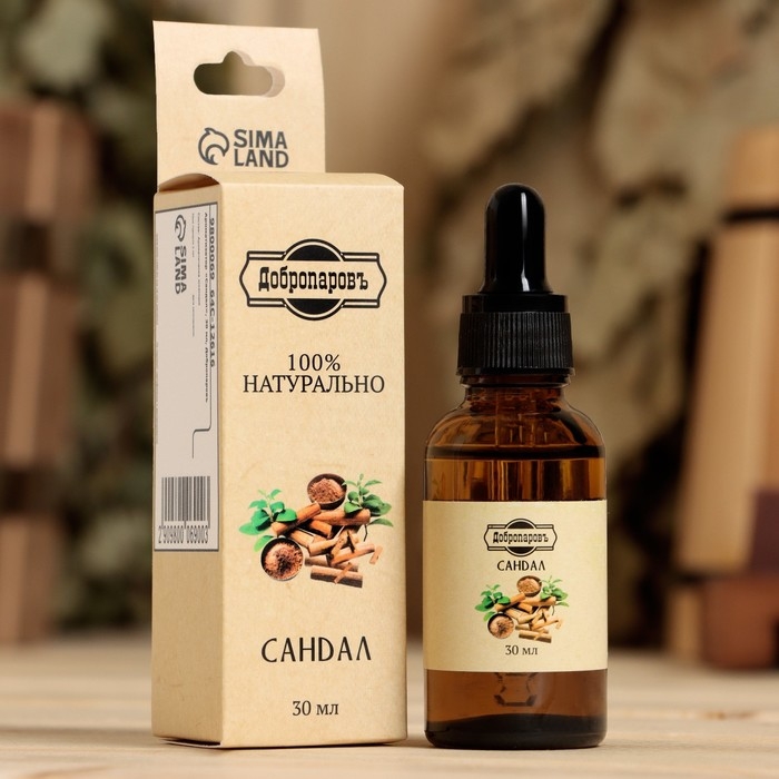 Эфирное масло Эфирное масло "Сандал", 30 мл, Добропаровъ