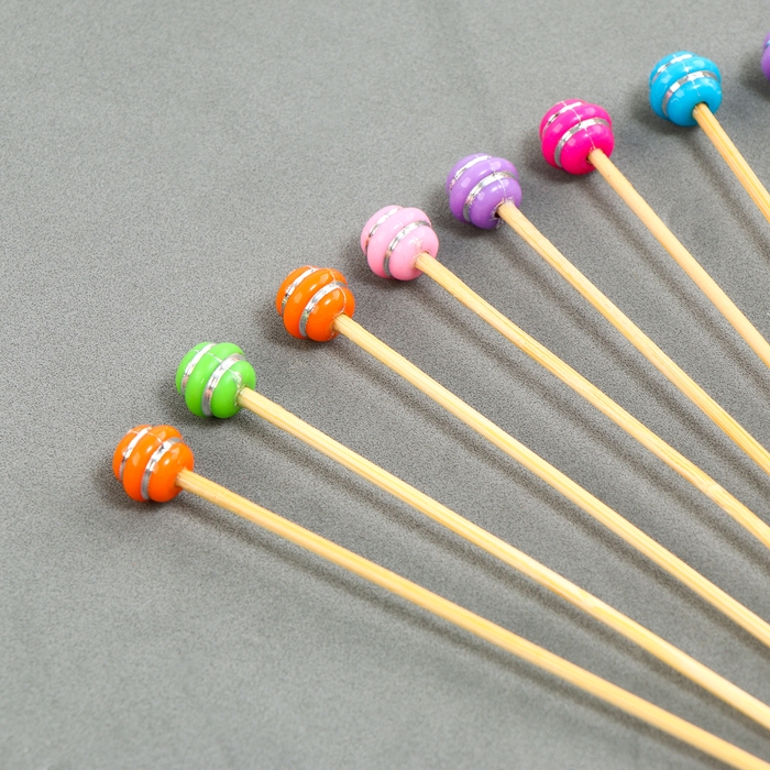 Шпажки деревянные «Сладости», 12 см, набор 12 шт. Шпажки деревянные «Сладости», 12 см, набор 12 шт.