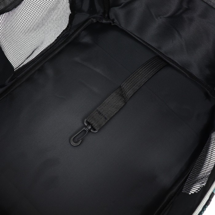 Рюкзак-переноска для кошек и собак, 52 х 22 х 41 см, зелёный Рюкзак-переноска для кошек и собак, 52 х 22 х 41 см, зелёный