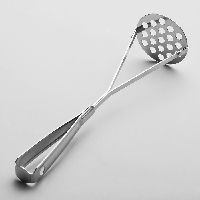 Толкушка с цельнометаллической ручкой, h=24,5 см Толкушка с цельнометаллической ручкой, h=24,5 см