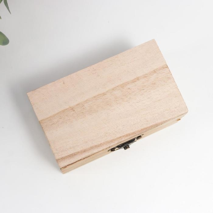 Шкатулка дерево под роспись Шкатулка дерево под роспись "Прямоугольная" 5,5х10х6 см