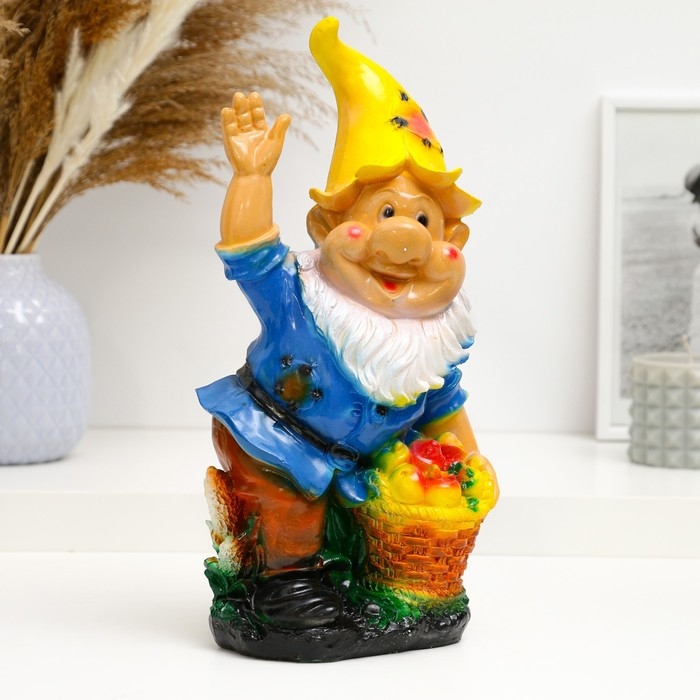 Копилка Копилка "Гном с яблоками" 30х15х9см