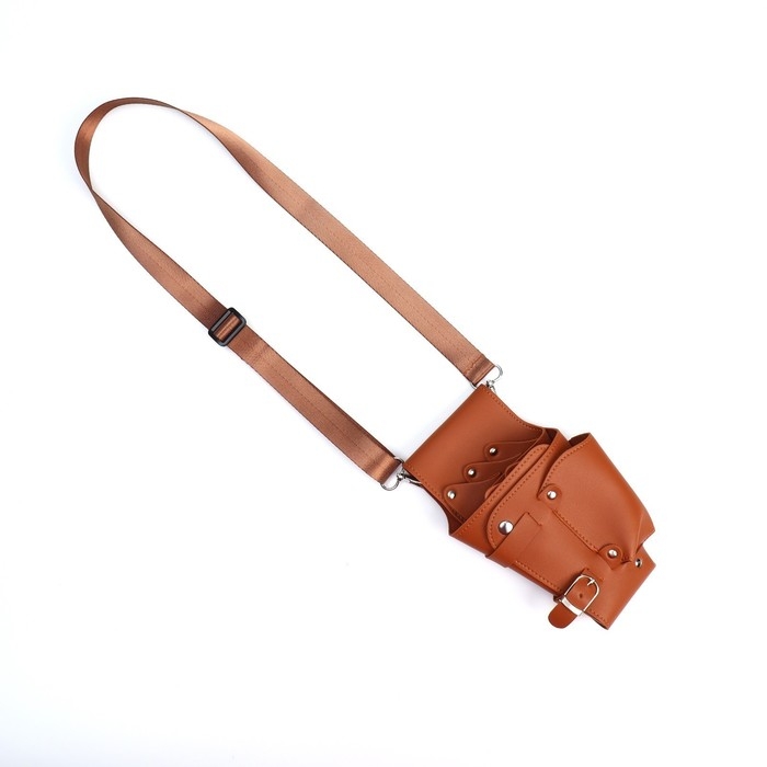 Сумка для мастера, 23 × 13,7 см, длина ремня 117 см, цвет МИКС Сумка для мастера, 23 × 13,7 см, длина ремня 117 см, цвет МИКС