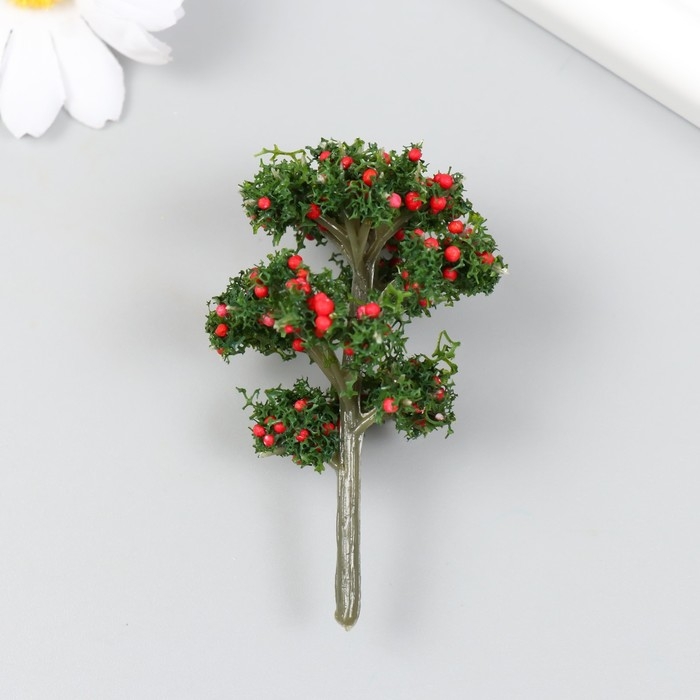 Искусственное растение для творчества пластик Искусственное растение для творчества пластик "Яблоня" 7 см
