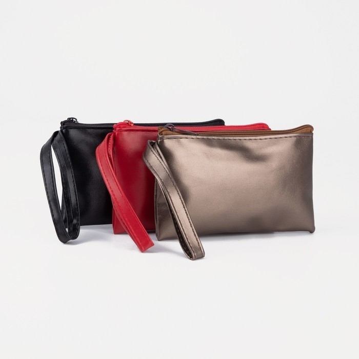 Кошелёк женский на молнии, цвет МИКС Кошелёк женский на молнии, цвет МИКС