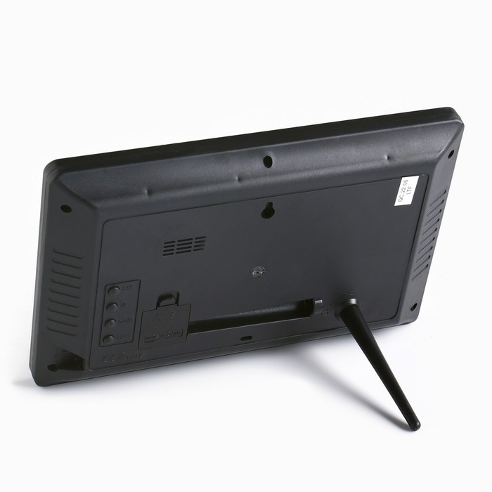 Часы электронные настенные, настольные  Часы электронные настенные, настольные "Соломон", будильник, 15.5 х 23.5 см, красные цифры