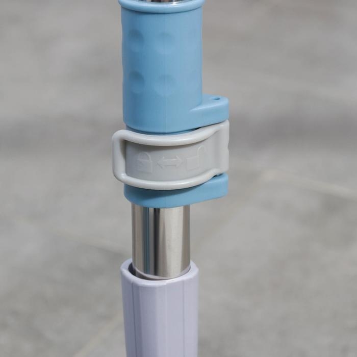 Швабра с отжимом и ведро Доляна: ведро с отсеками 10 л, 24×38 см, швабра плоская 32×12×120 см, насадка с карманами с двух сторон Швабра с отжимом и ведро Доляна: ведро с отсеками 10 л, 24×38 см, швабра плоская 32×12×120 см, насадка с карманами с двух сторон