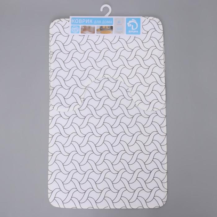 Набор ковриков для ванной и туалета Доляна «Винель», 2 шт: 40×50, 50×80 см, цвет МИКС Набор ковриков для ванной и туалета Доляна «Винель», 2 шт: 40×50, 50×80 см, цвет МИКС