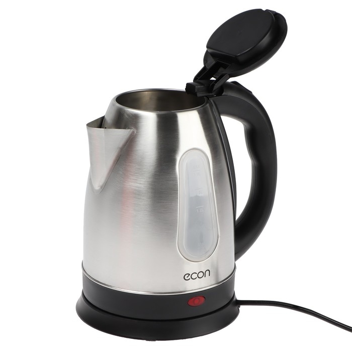 Чайник электрический Econ ECO-1873 KE, 1500 Вт, нержавеющая сталь, 1.8 л, чёрно-серебристый Чайник электрический Econ ECO-1873 KE, 1500 Вт, нержавеющая сталь, 1.8 л, чёрно-серебристый