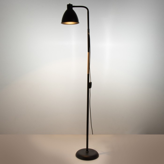 Торшер 19118/1BK E27 40Вт черный 23х159 см