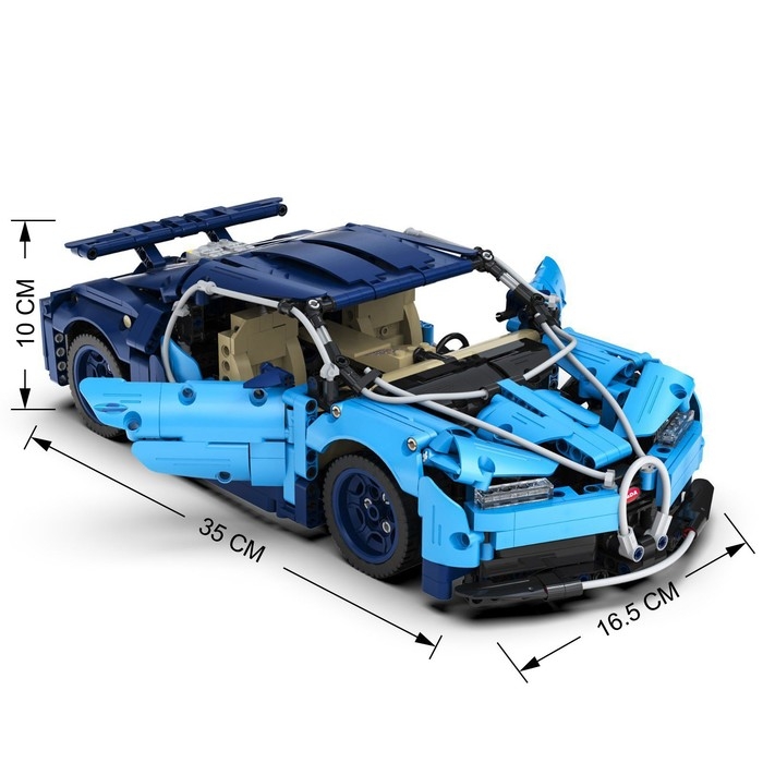 Конструктор «Техно. Спорткар», 1200 деталей Конструктор «Техно. Спорткар», 1200 деталей