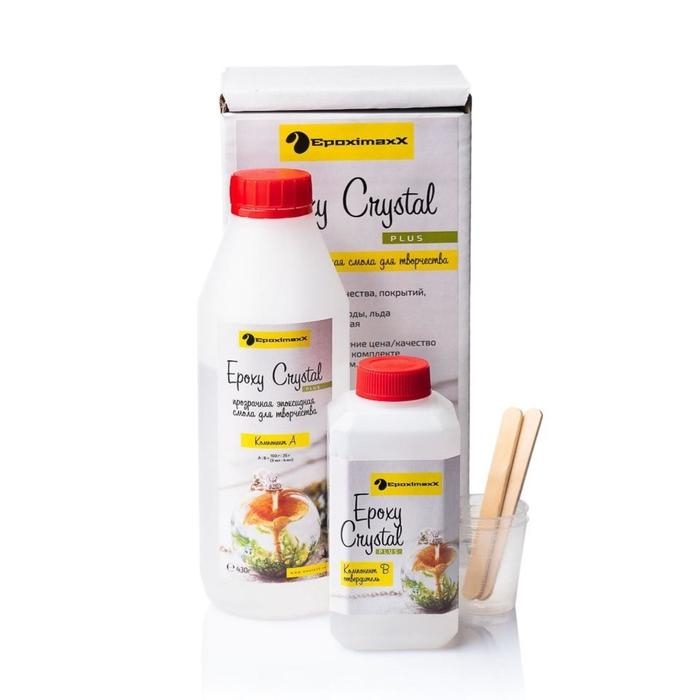 Ювелирная прозрачная смола «Epoxy Crystal PLUS», 580 г Ювелирная прозрачная смола «Epoxy Crystal PLUS», 580 г