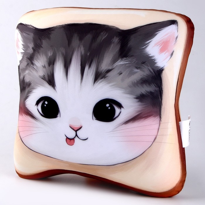 Подушка антистресс &laquo;Котик-хлебушек&raquo;