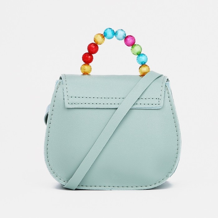 Сумка детская для девочки на магните, цвет светло-бирюзовый Сумка детская для девочки на магните, цвет светло-бирюзовый