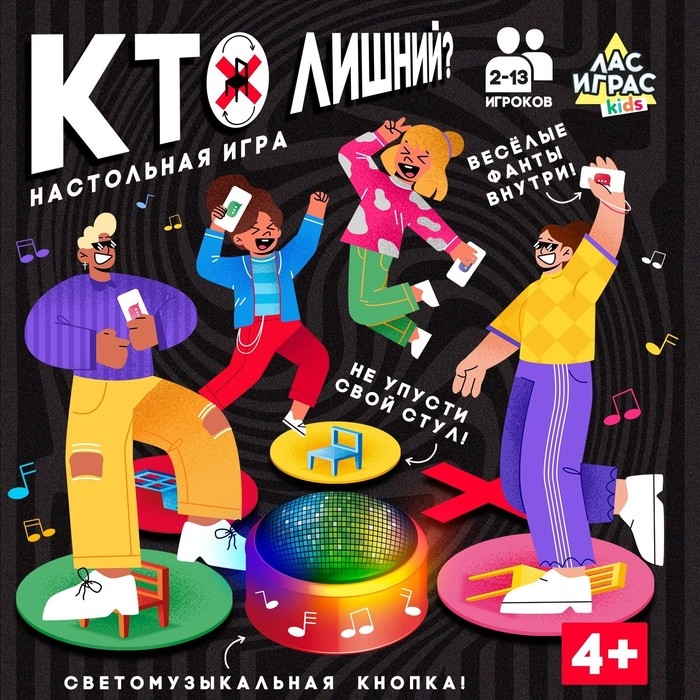 Настольная игра «Кто лишний?», 2-13 игроков, 4+ Настольная игра «Кто лишний?», 2-13 игроков, 4+