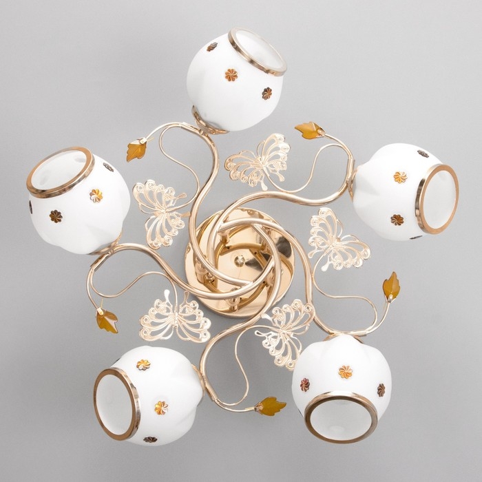 Люстра Люстра "Велма" 5х40Вт Е27 Золото МОДЕЛЬ: 2600549