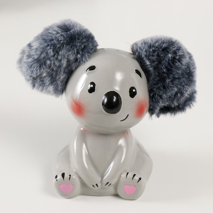 Копилка керамика Копилка керамика "Милая коала" 14х10х15 см