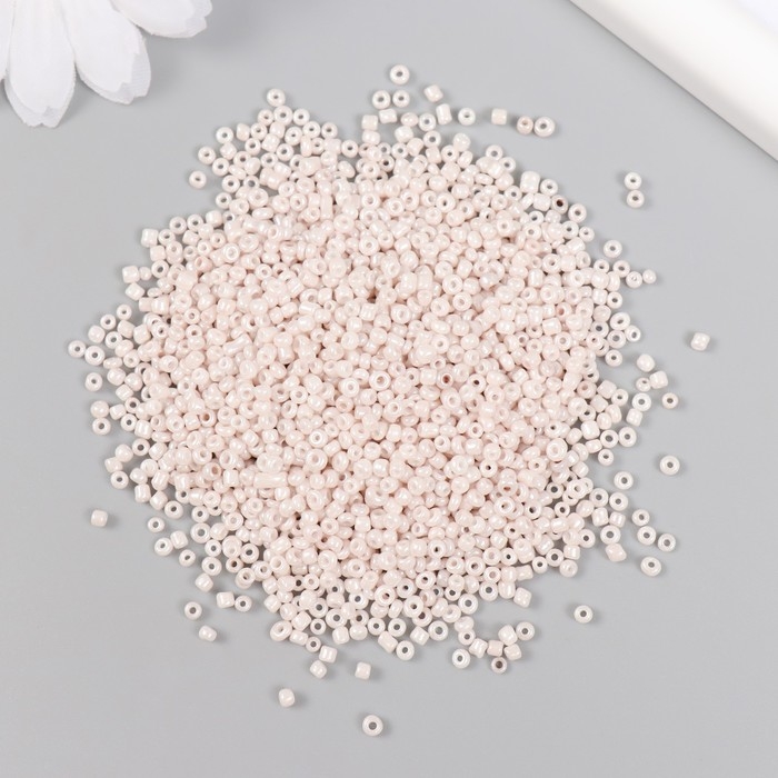 Бисер стекло 12/0  Бисер стекло 12/0 "Облако" металлик 450 гр