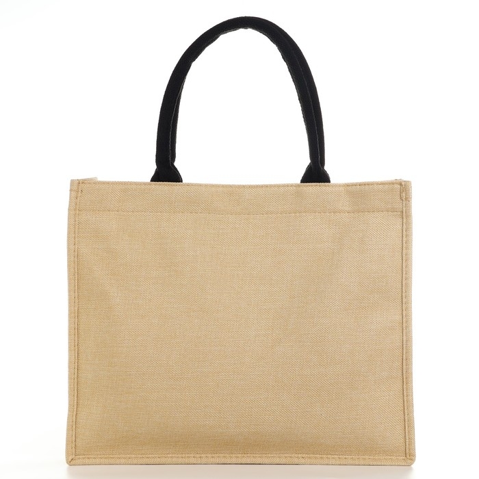 Сумка женская пляжная Cherie, 41,5х34х12 см, бежевый цвет Сумка женская пляжная Cherie, 41,5х34х12 см, бежевый цвет