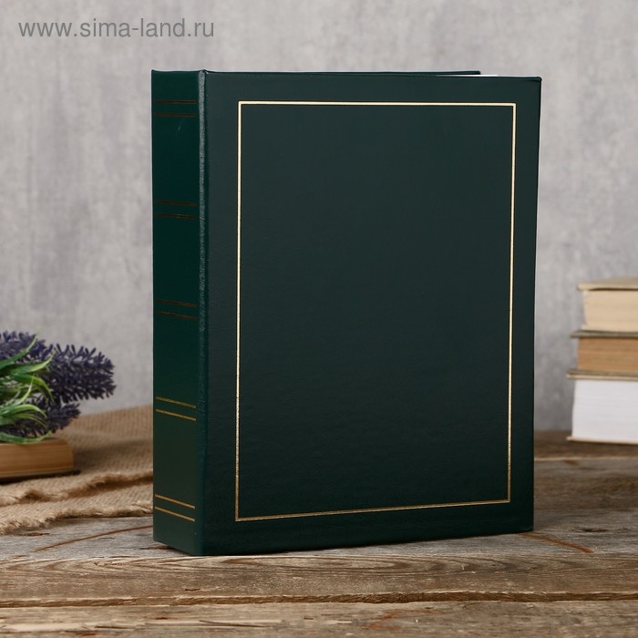 Фотоальбом Fotografia на 100 фото Фотоальбом Fotografia на 100 фото "Классика" 15x21 см зелёный