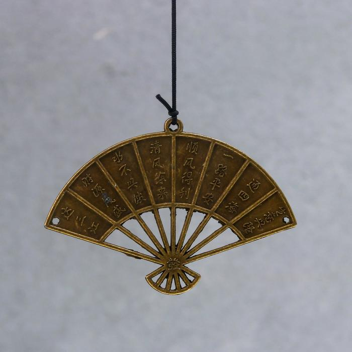 Музыка ветра металл Музыка ветра металл "Веер" 4 трубки 5 колокольчиков 60х8,3 см