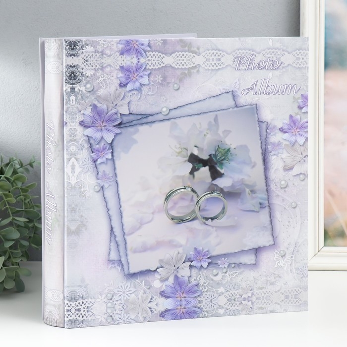 Фотоальбом на 500 фото 10х15 см Фотоальбом на 500 фото 10х15 см "Свадебное торжество" МИКС 34х31х5,8 см