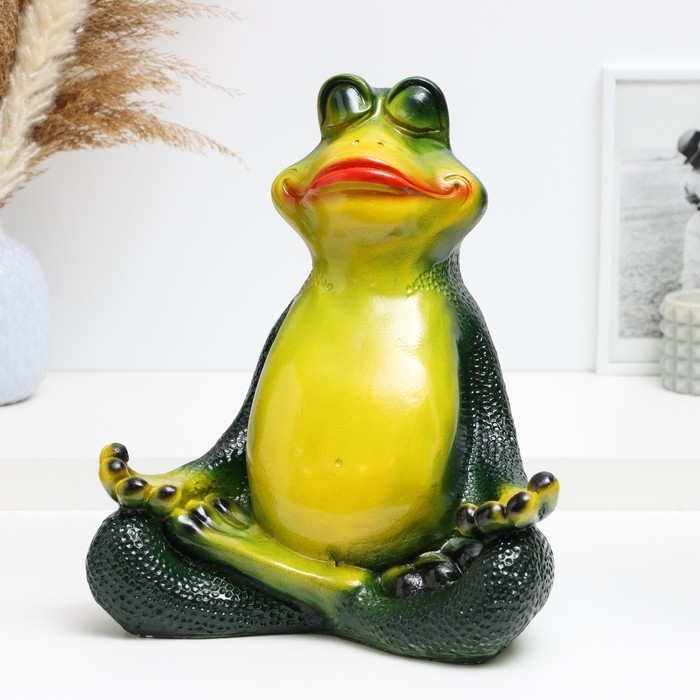 Копилка Копилка "Лягушка йог" 30х25см