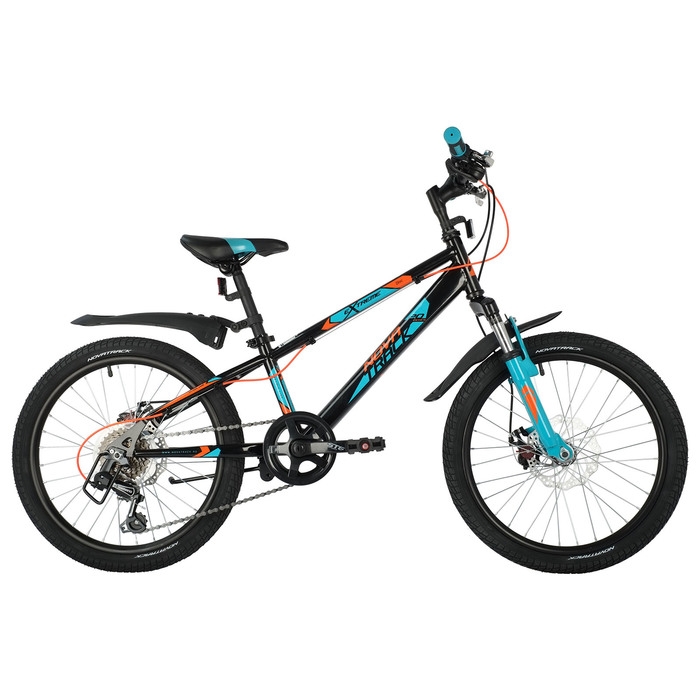 Велосипед 20 Велосипед 20" Novatrack EXTREME, цвет чёрный