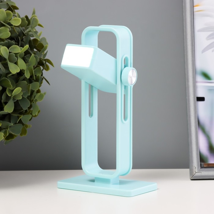 Ночник Ночник "Рудс" LED 3Вт USB АКБ синий 9х4,8х16 см