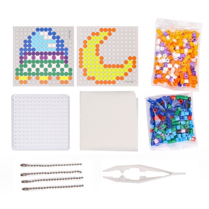 Термомозаика «Космические приключения» с пинцетом, брелоком Термомозаика «Космические приключения» с пинцетом, брелоком