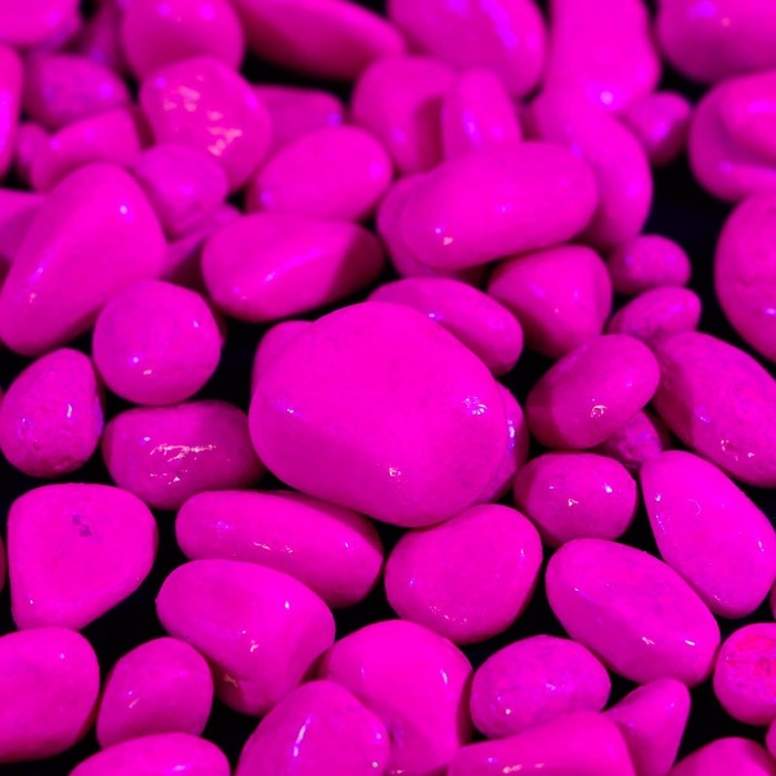 Грунт декоративный, флуоресцентный, пурпурный, фр. 5-10 мм, 350 г Грунт декоративный, флуоресцентный, пурпурный, фр. 5-10 мм, 350 г