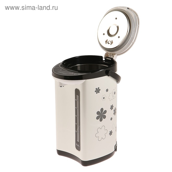 Термопот ENERGY TP-617, 5 л, 750 Вт, белый  с рисунком Термопот ENERGY TP-617, 5 л, 750 Вт, белый  с рисунком