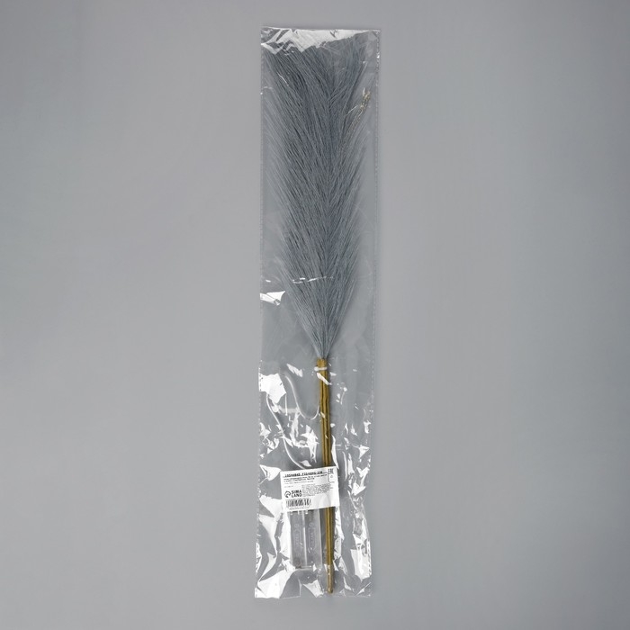 Ветка светодиодная серая, 56 см, 15 LED, батарейки ААх2 (не в комплекте), свчение теплое белое Ветка светодиодная серая, 56 см, 15 LED, батарейки ААх2 (не в комплекте), свчение теплое белое