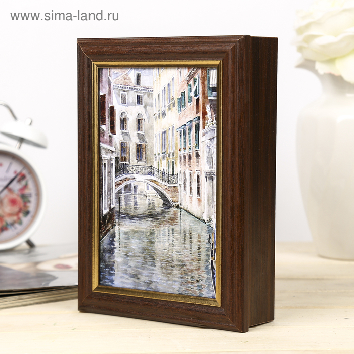 Ключница Ключница "Венеция" венге 15х21 МИКС