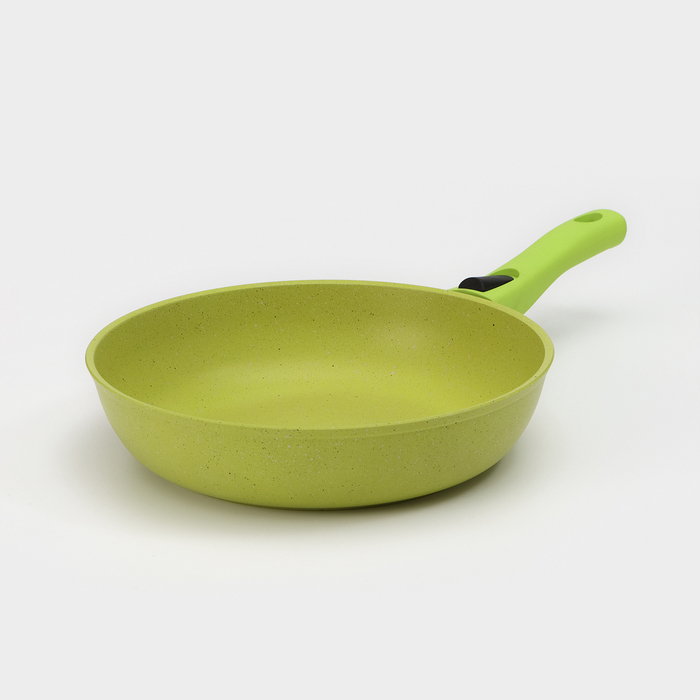 Сковорода Trendy style, d=26 см, съёмная ручка, антипригарное покрытие, цвет зелёный Сковорода Trendy style, d=26 см, съёмная ручка, антипригарное покрытие, цвет зелёный