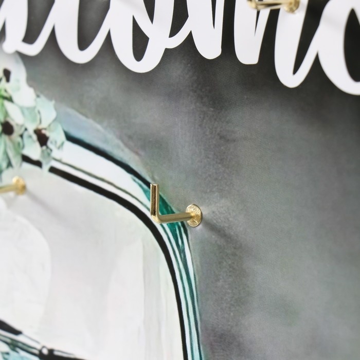 Ключница открытая Ключница открытая "Машина" 5 крючков, 23х32 см