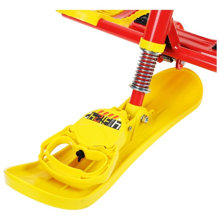 Снегокат Nika Snowdrive, СНД3/SD4, цвет красный/жёлтый Снегокат Nika Snowdrive, СНД3/SD4, цвет красный/жёлтый