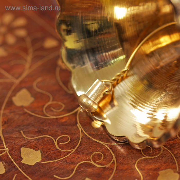 Колокольчик латунь  Колокольчик латунь "Цветочек" 7,5х7,5х17 см